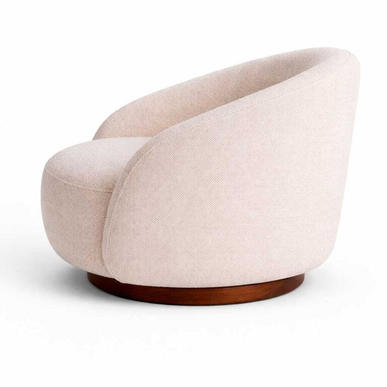 poltrona para sala Luna Minimalista diseño moderno