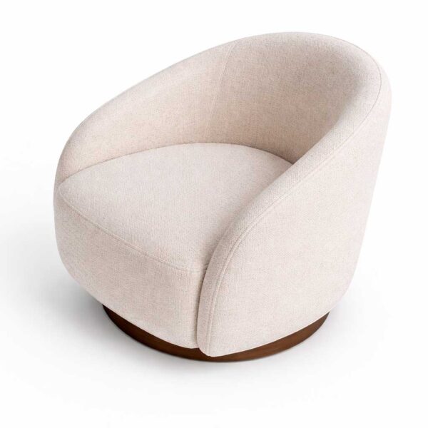 poltrona para sala Luna Minimalista diseño moderno