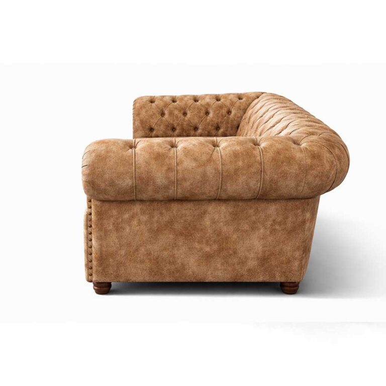 sofa en sabaneta modelo chesterfield clasico