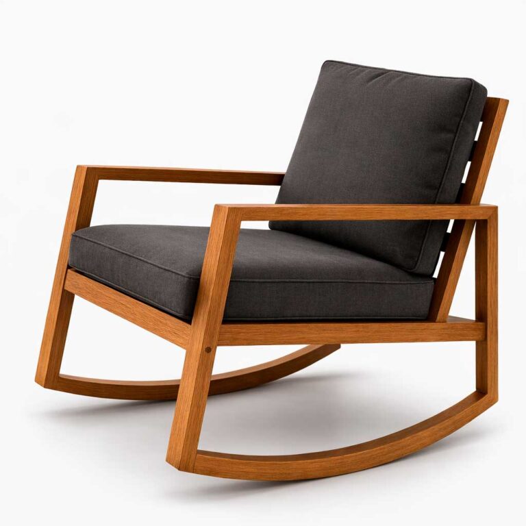 mecedora para sala Jamaica diseño moderno Danglades