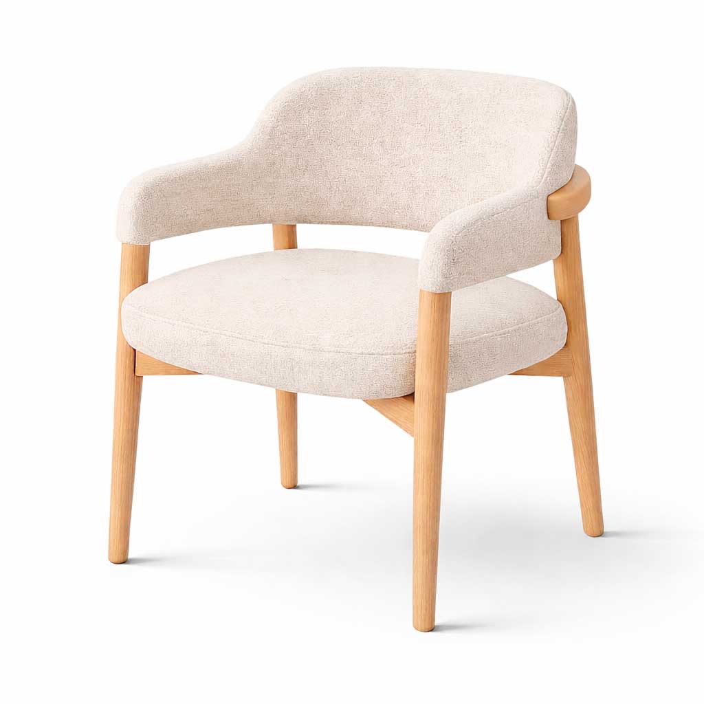 Silla Aura estilo escandinavo para comedor en Medellín